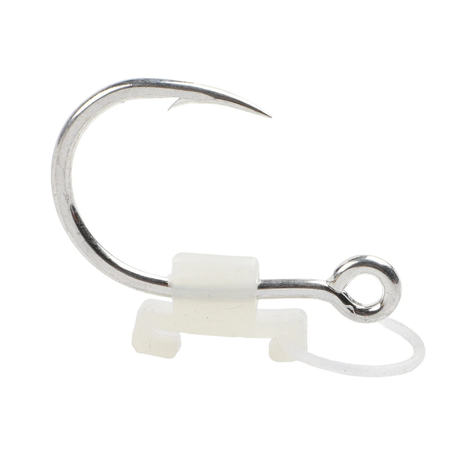 Silicone Band Rig Glow Shrimp Hooks Night Fishing Silver Natural Bait Swimming Motion Customizable Rig Options