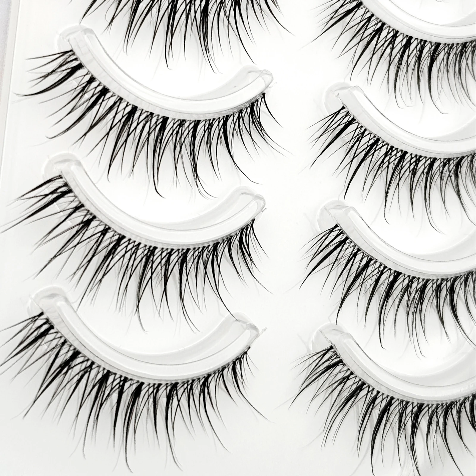 태국 스타일 인조 속눈썹, 만화풍 얇은 줄기 일체형, - Eyelash Extension Korean Style 리뷰 및 가격
