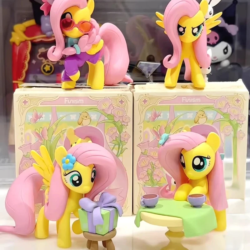 

My Little Pony Fluttershy Blind Box Cute Figure Doll Ornament Collectible Toy For Kids Girls Birthday Gift Best Friend Present