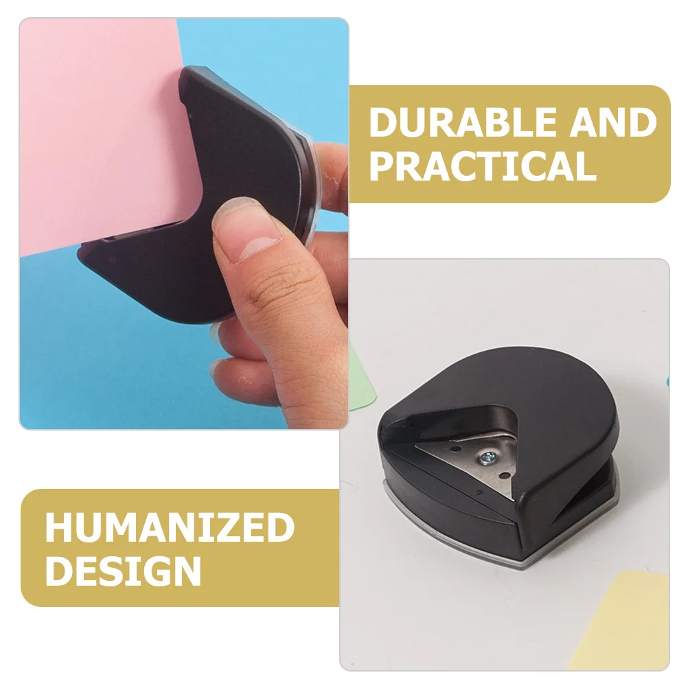 Perforatore per angoli arrotondati per foto, portatile, per artigianato in carta, per progetti di scrapbooking fai da te, accessorio per taglierina