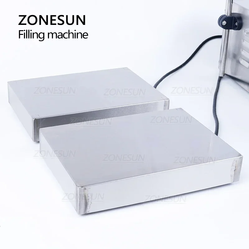 ZONESUN ZS-DP622W آلة تعبئة وزن السائل شبه الأوتوماتيكية للمياه وزيت الطبخ والعصير وتغليف زجاجات الحبر