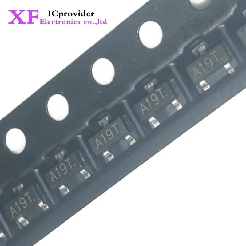 

1000 шт. AO3401 A19T AO3401A A03401 3401 SMD SOT23 30V P-Channel улучшенный режим Транзистор MOSFET