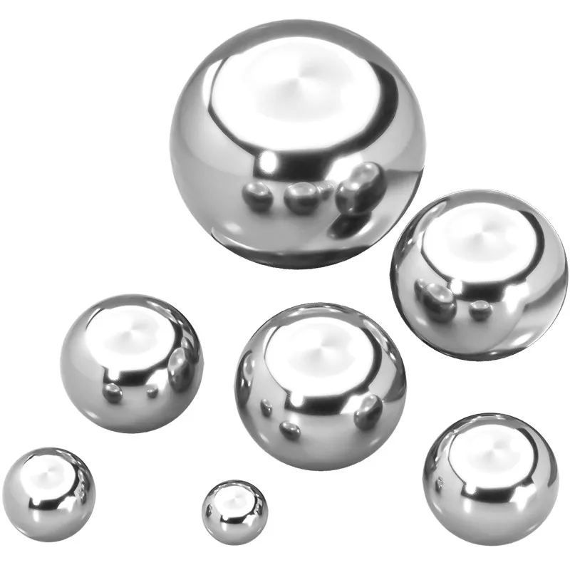 304 Stainless Steel Balls 1/1.2/1.5//1.8/2/4~12mm Solid Smooth Bearing Steel Ball Spherical Bead Balls For Bicycles Auto Parts