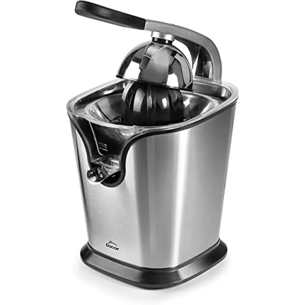 LACOR - 69120- Exprimidor eléctrico Con brazo 160W, Gris