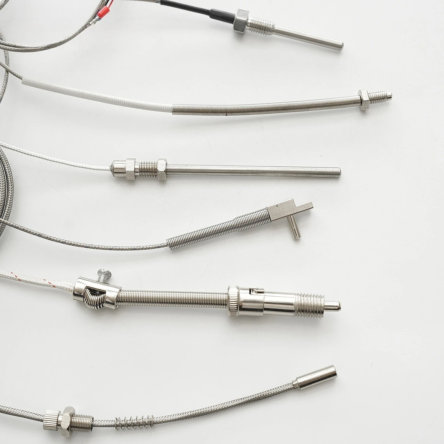 Type‑K Bayonet Stainless‑Steel Thermocouple Probe IP65 High‑Temperature Sensor Customizable Length