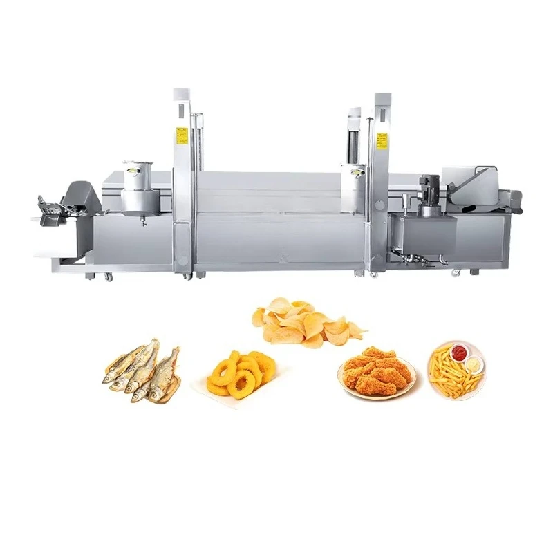 FOODLINE Outdoor Farm Processing Vacuum Fry Machine Rainproof Outer Frame Heat Insulation Continuous Crisp Processing Gear