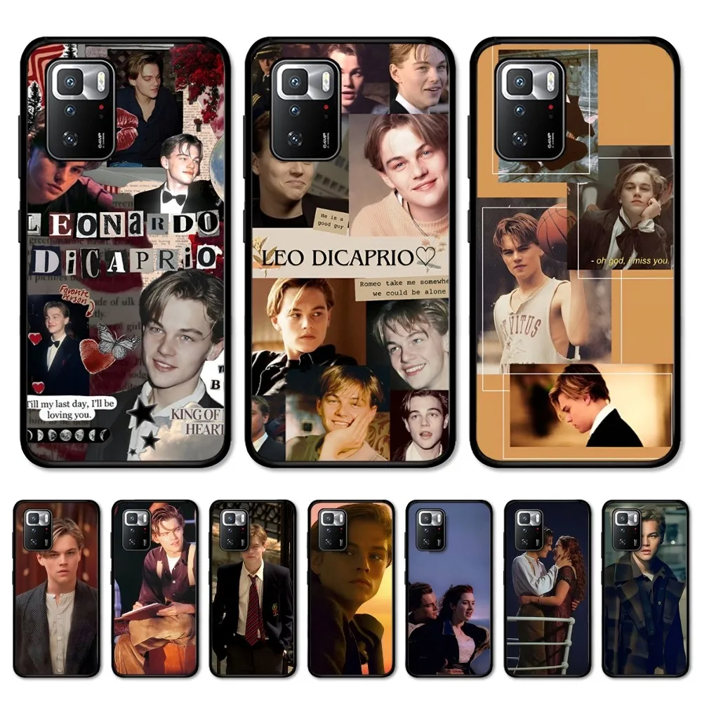 Star Teenage Leonardo DiCaprio Phone Case For Redmi Note 4 X 5 A 6 7 8 T 9 9S 10 11 11S 11Epro Poco M3 Pro