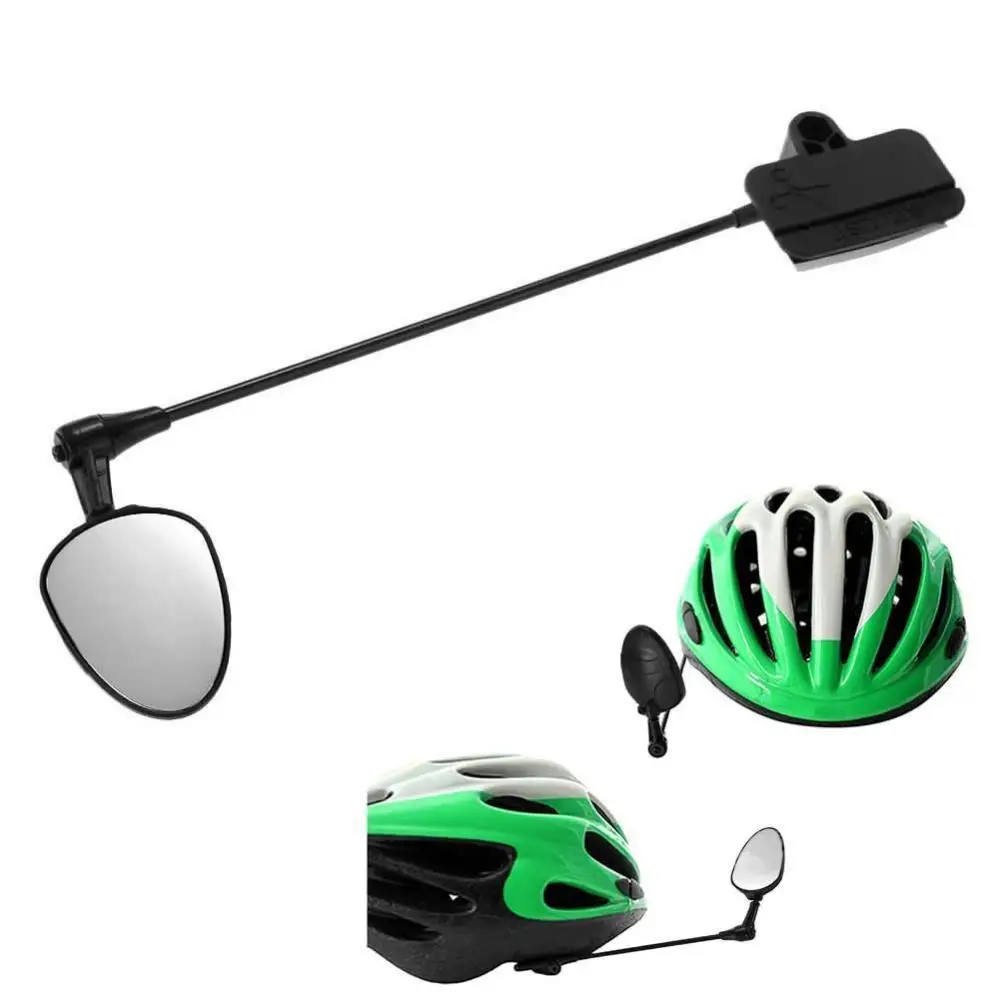 Mirror Lightweight aluminum Bike Helmet Flexible 360 Degree Adjustable Rear View Mirror Outdoor Cycling Bike Accessories