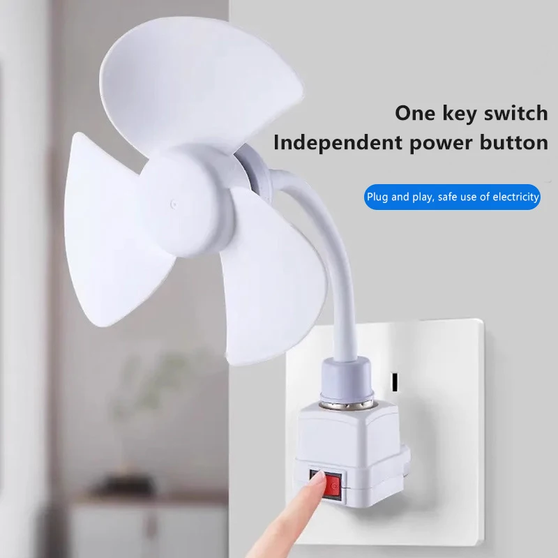 5 واط مروحة تبريد صغيرة E27 المسمار مروحة سقف المنزل سطح المكتب مروحة كهربائية للمطبخ غرفة نوم عنبر غرفة المعيشة مراوح طاولة الدراسة
