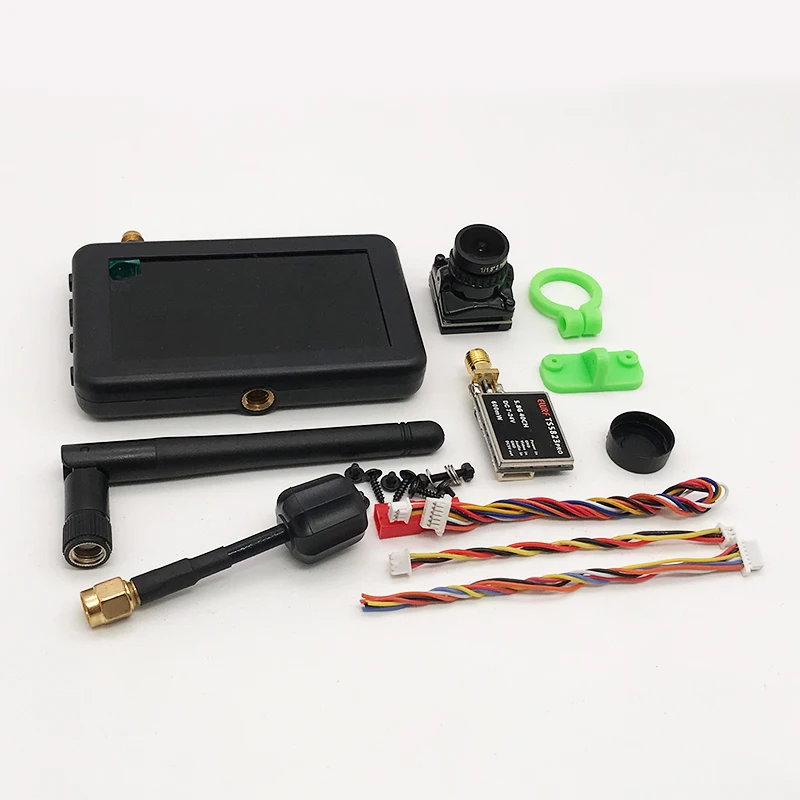 5.8G FPV TS5823 600mw Video Transmitter with Cmos 1800TVL Camera and 3 Inch LCD 480x320 Screen Auto Search Monitor For RC Drone