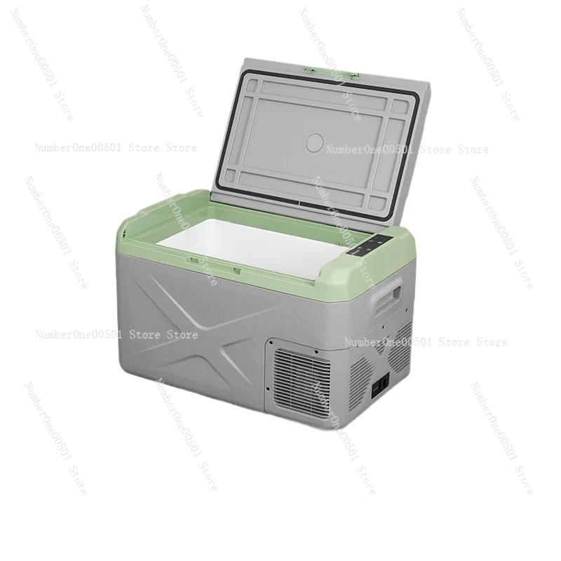 

12V 24V Car Refrigerator Portable Freezer for Truck RV Camping -4℉~68℉ 20L Compact Fridge Dual-Power Cooling Home Vehicle Use