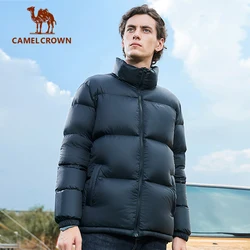 GOLDEN CAMEL Down Jackets Women Men's Winter Coats Plus Velvet Thick Duck Heated Jacket for Men Waterproof Warm Stand-up 2023