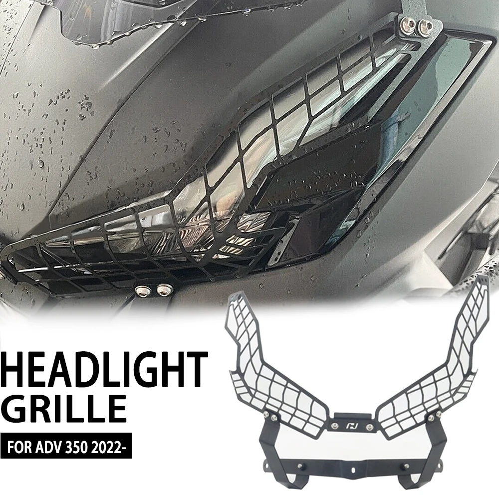 2022 2023 New For Honda ADV-350 ADV 350 ADV350 Motorcycle Accessories Headlight Guard Protector Grille Cover Protection