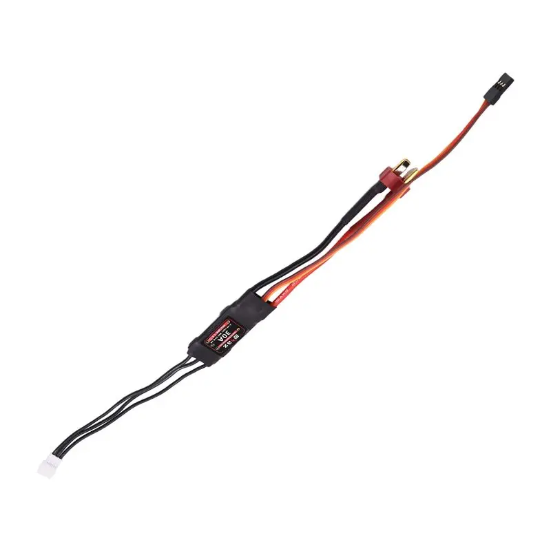 ABXE-AM32 30A Brushless ESC Speed Controller, For 1/10 1/12 1/14RC Crawler Traxxas Off-Road Drift Racing Programmable,A
