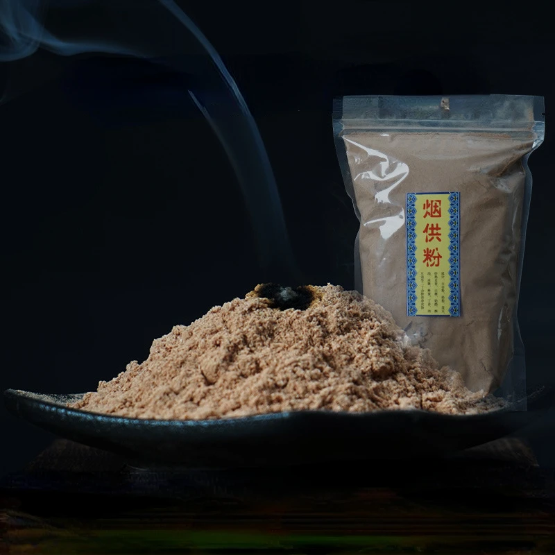 500g Smoke Supply Powder Natural Incense Materials Outdoor Temple Buddhist Hall Burning Incense Supplies To Purify The Air