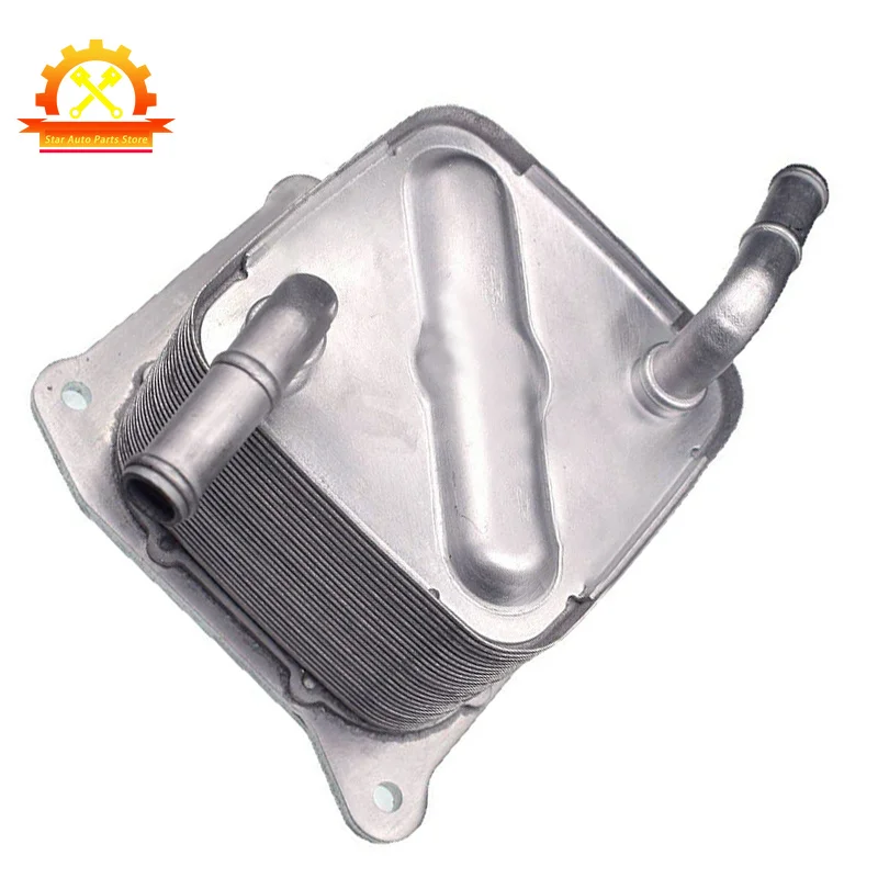 21606-3JX0B 216063JX0B Engine CVT Transmission Oil Cooler Silver Metal For Nissan Sentra 1.8L 2013-2017