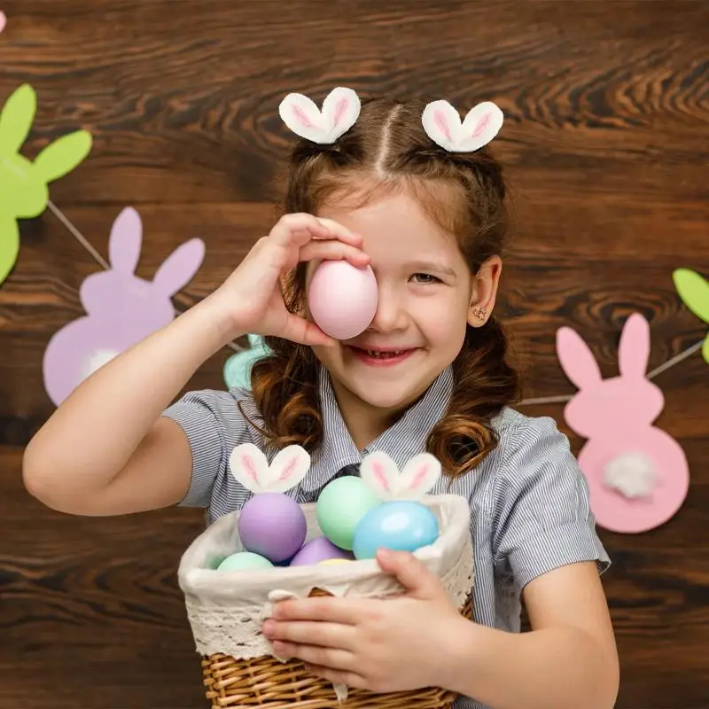 

10pcs/lot DIY Handmade Plush Embroidered Ears Patches Appliques Padded Sewing Supplies for Clothes And Hair Decoration