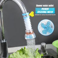 Universal 360 Rotation Kitchen Accessories Water Filter Purifier Faucet Adapter Extender Bubbler Swivel Shower Nozzle Sink Heads