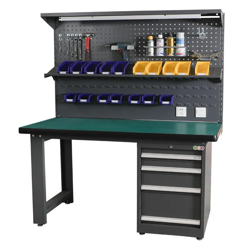 

Heavy duty workbench, multi-function pliers, anti-static repair table, with light stand