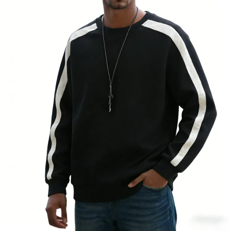 

Базовая однотонная толстовка с капюшоном, повседневная, с круглым вырезом, длинным рукавом, свободного кроя, мягкая, удобная, на каждый день, весна-лето-осень, пуловер