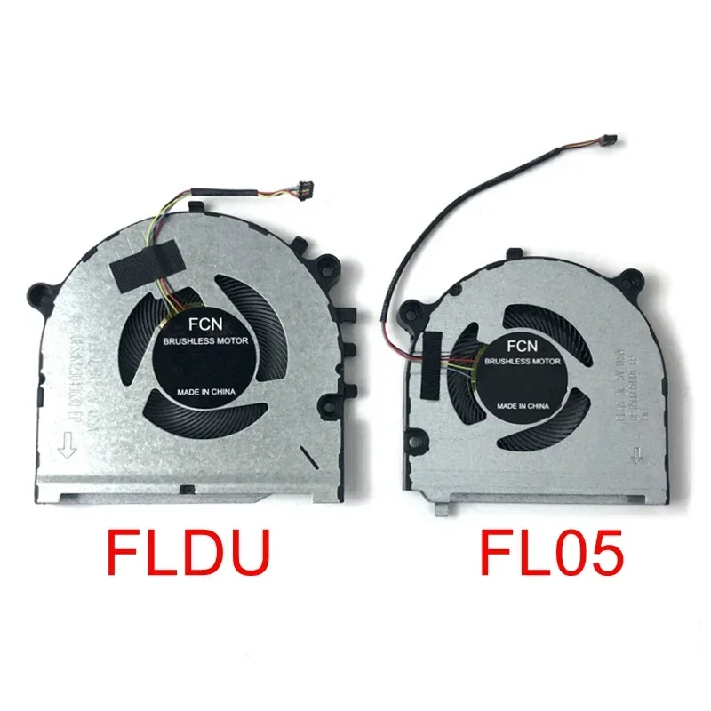 New Original Laptop CPU GPU Cooling Fan For Lenovo ThinkBook 14S 14s-IML 14S-IWL Wei 6Pro-14IWL K4-IWL S540-14 Cooler FL05 FLDU