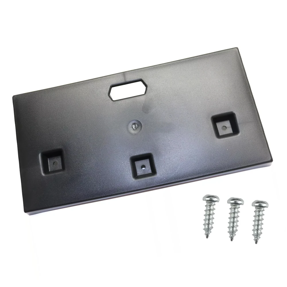 

1x 68256471 AA для Jeep Renegade 2015 2016 2017 2018, кронштейн для крепления переднего номерного знака автомобиля, черный CH 1068137 14445231