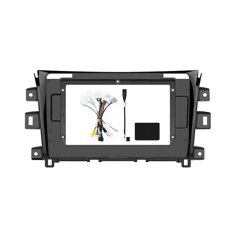 

Car Radio Frame Fit for Nissan NP300 Navara/TERRA 10.1 Renault Alaskan 2017 Dash Kit Dashboard Trim Frame Stereo Panel Bezel