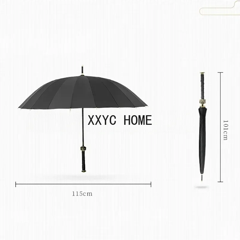 Samurai Sword Uv Umbrella Protection Free Shipping Long Handle Umbrella Men Cheap Business Cheap Paraguas Apparel Accessories