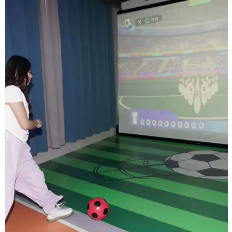 Digital Motion Reality Football Simulator Indoor Interactive Projection Sports Game Adults Kids Sport Entertainment Equipment