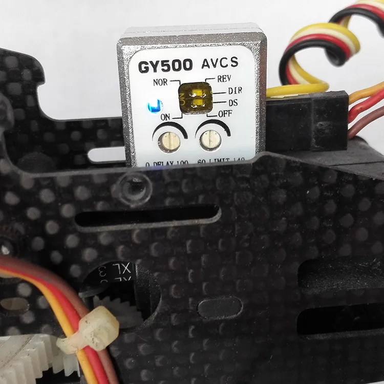 GY500 AVCS Lock Digital Gyro Gyroscopes Use For  Helicopter Car Fixed-wing Aircraft Single Axis 450 Drone Parts