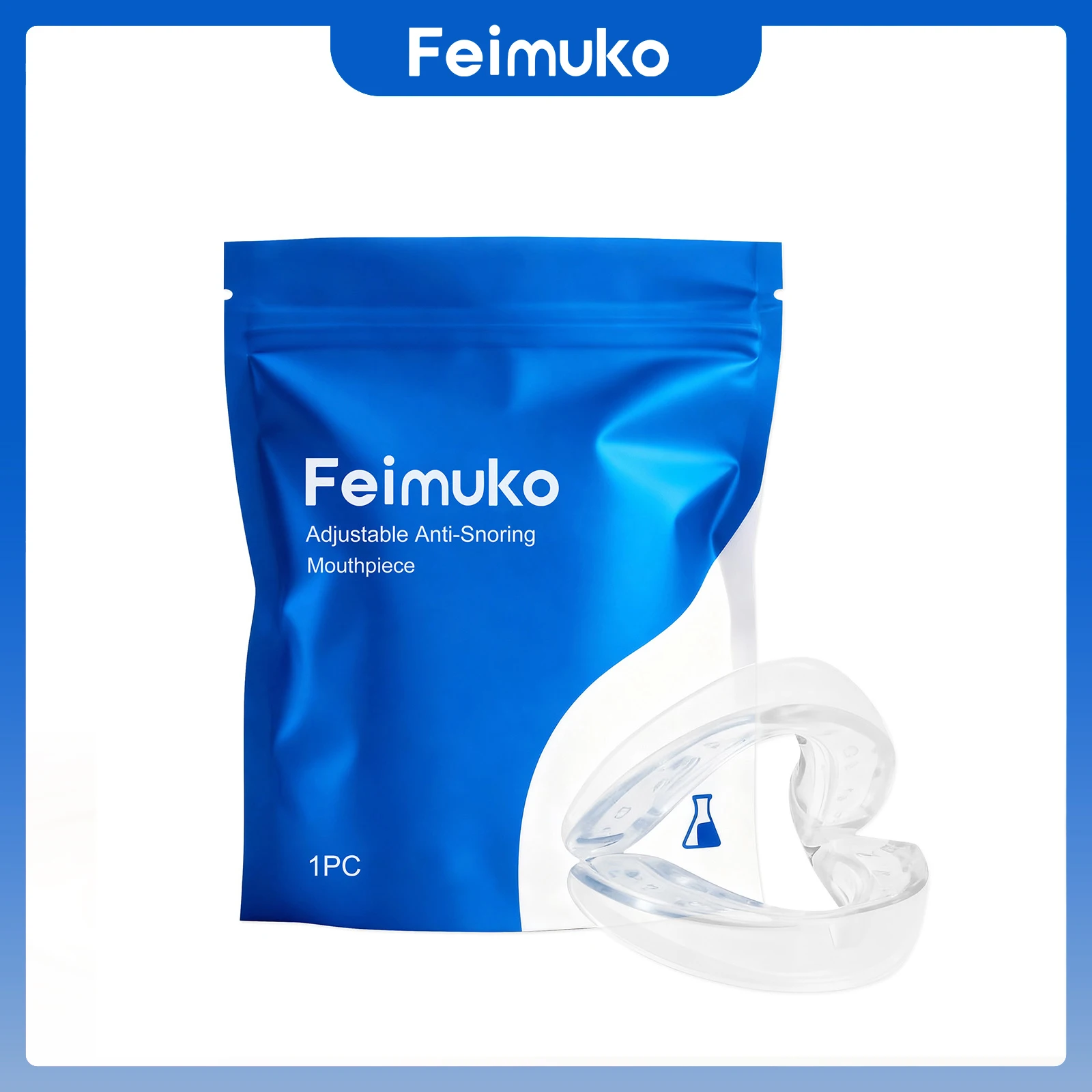 

Silicone Adjustable Anti Snoring Mouthpiece Reusable Treat Bruxism Improve Sleeping Teeth Sleeping Aid Apnea Guard Teeth Device