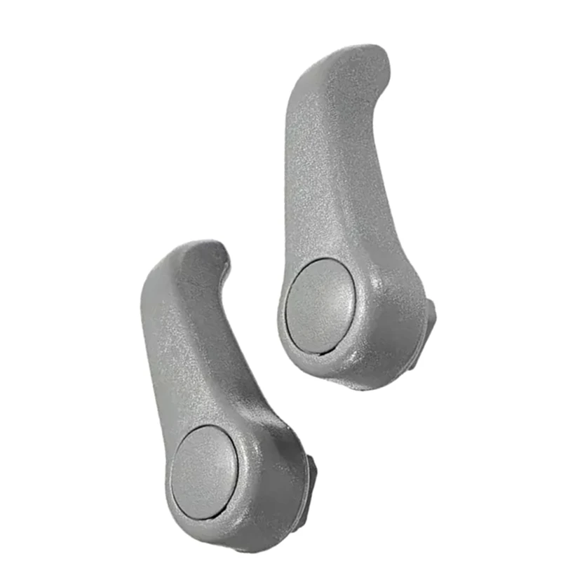 1 Pair Grey Seat Recliner Adjustment Lever Pull Handle For Renault Clio MK2 Twingo MK1 1998-2007 7701470827