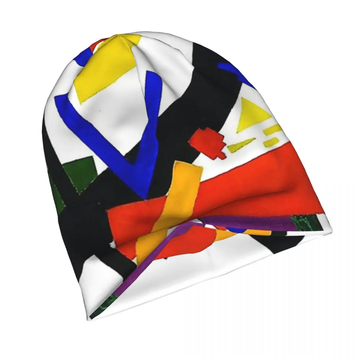 Picasso Painting Style Fashion Hats Suprematism By Kazimir Se Malevich Thin Hat Bonnet Hipster Skullies Beanies Caps Men