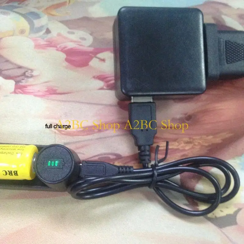 A2BC 18650 Battery for Smart USB Chargering for Rechargeable Lithium Battery 21700/20700/26650/18490/16340/14500/1044