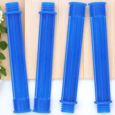 Extensor de bico de calafetagem para pistola de calafetagem elétrica, alcance estendido, reutilizável, tubo de extensão de ponta de calafetagem, controle de precisão, 4 unidades