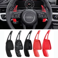 Para Audi A3 S3 A5 S5 2017 A4 B9 Q7 2016-2017 TT TTS palanca de cambios extensión de cambio volante paleta de cambio