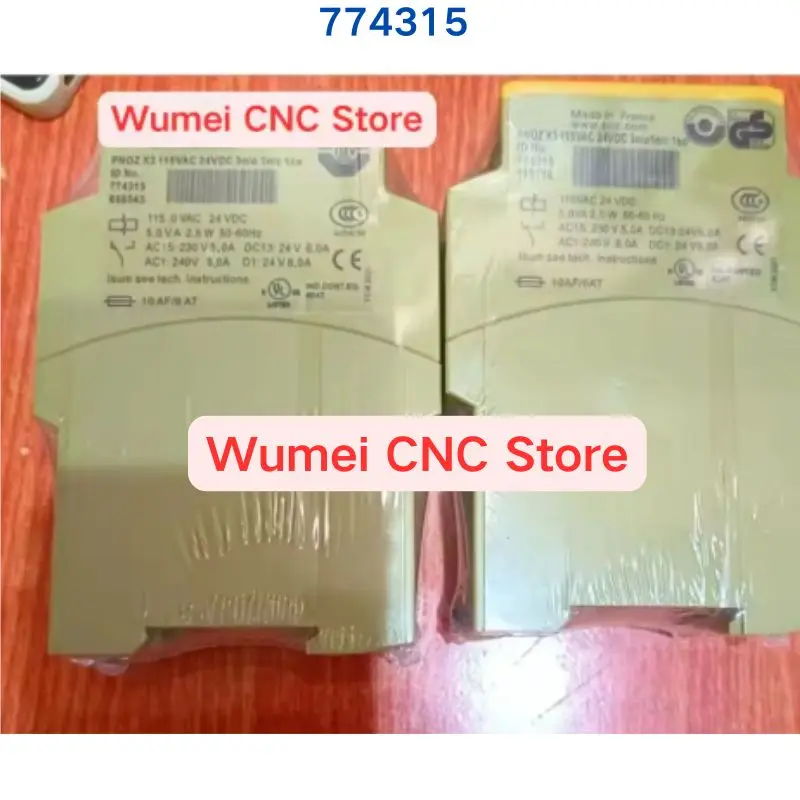 Brand New Original relay PNOZ X3 774315 safety relay 1 piece If you need other specifications, please consult