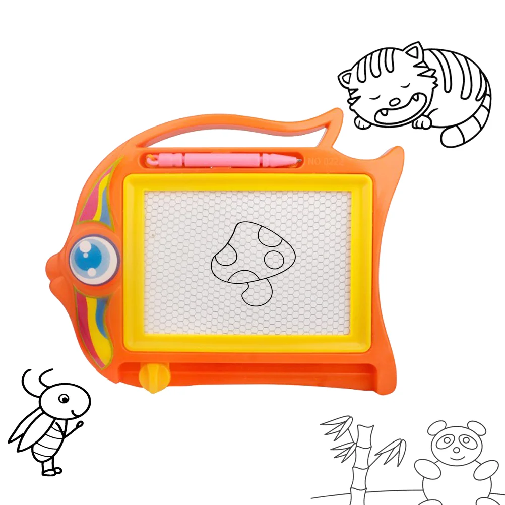 Erasable Magnetic Drawing Board Colorful Writing Sketching Pad Preschool Learning and Educational Toys for Toddlers Children Bab