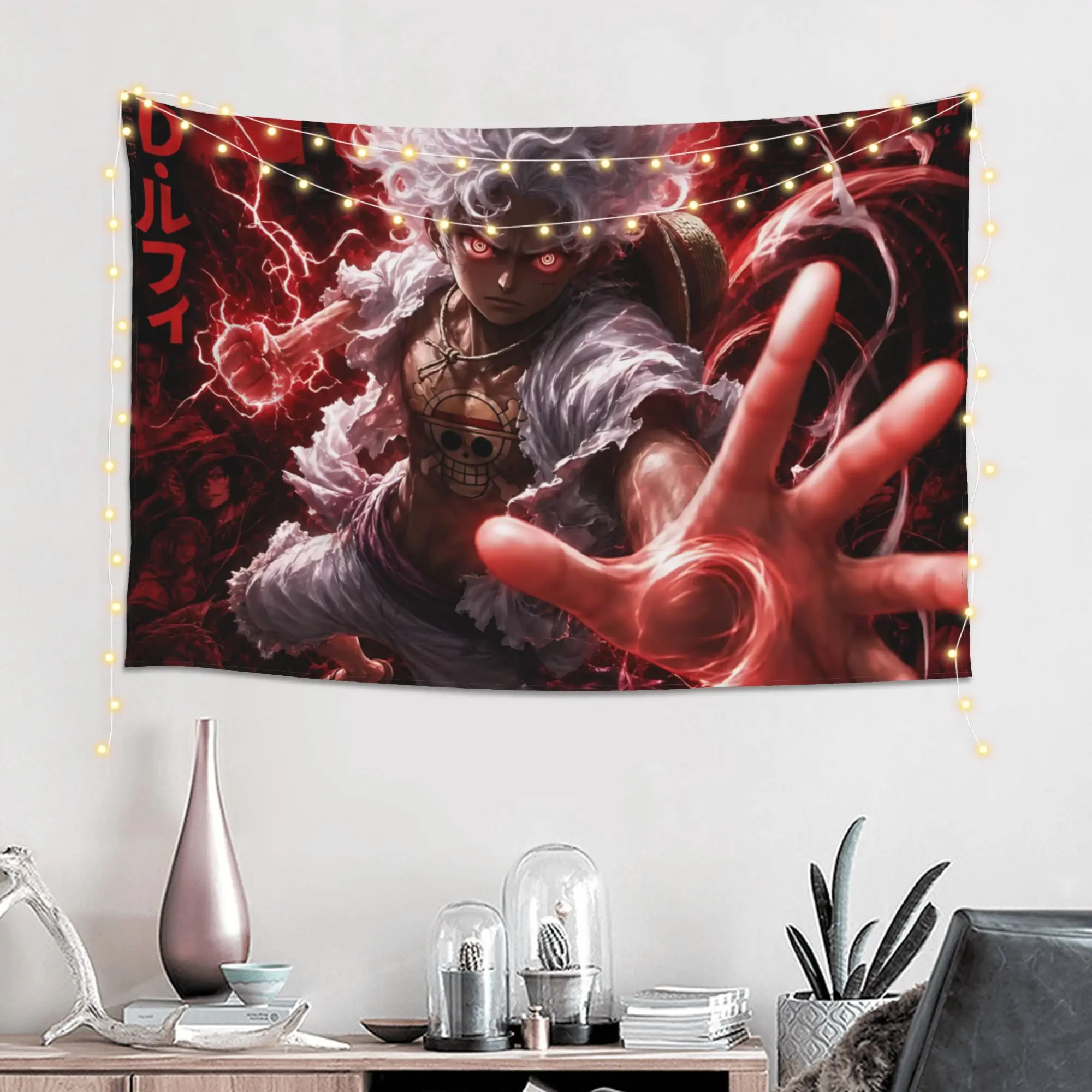 Cutecore Anime One Pieces Tapestry Bedroom Decoration  Wall Hanging Blanket Tapestry Cool Stuff For Room