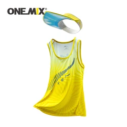 ONEMIX Women's Running Tank Tops Blouse Loose Sleeveless Shirt Gym Yoga Vest Training Running Vest Women Gym Tank Top