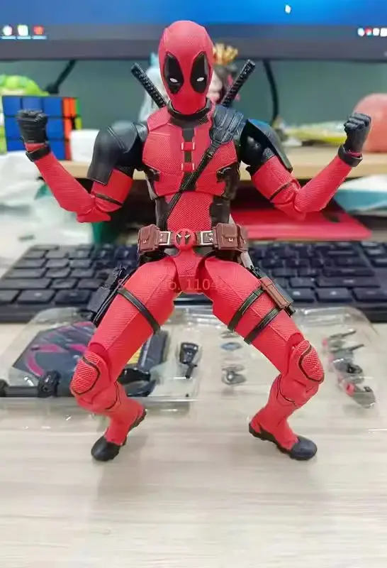 Action Figure Marvel Legends Deadpool Wolverine Model Deadpool 3 Serise Zd Toys Anime Movable Joint Model Children Birthday Gift