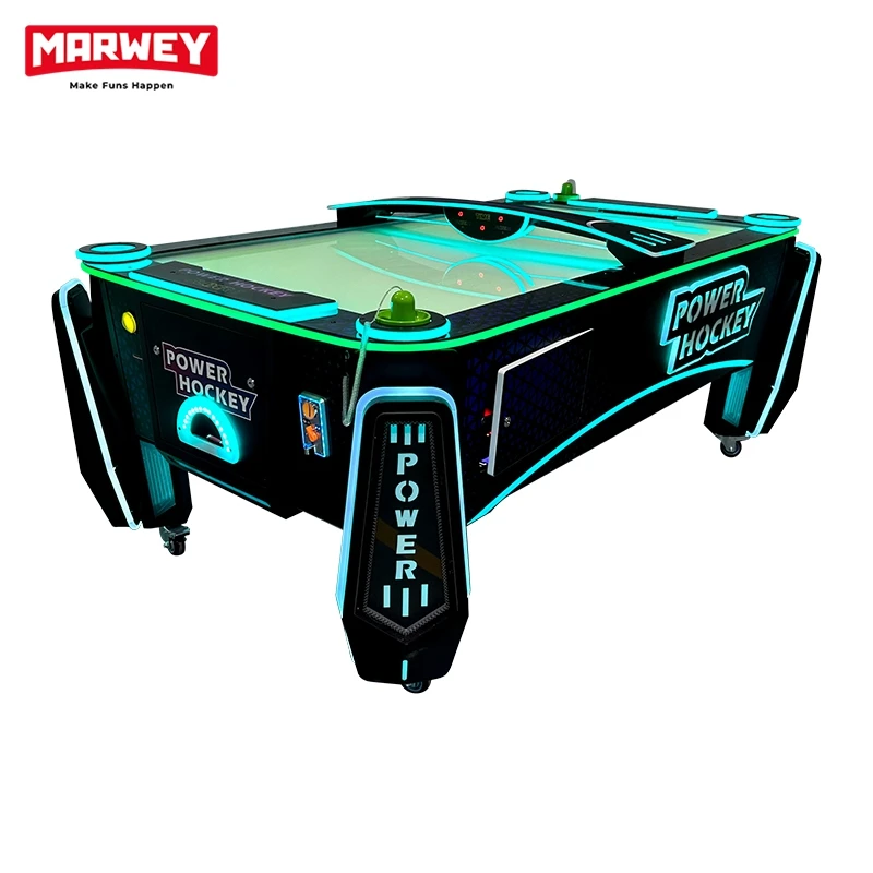 Professional Deluxe Amusement Coin Operated Arcade Factory  2 Players Electronic Score Counter Air Hockey Game Table