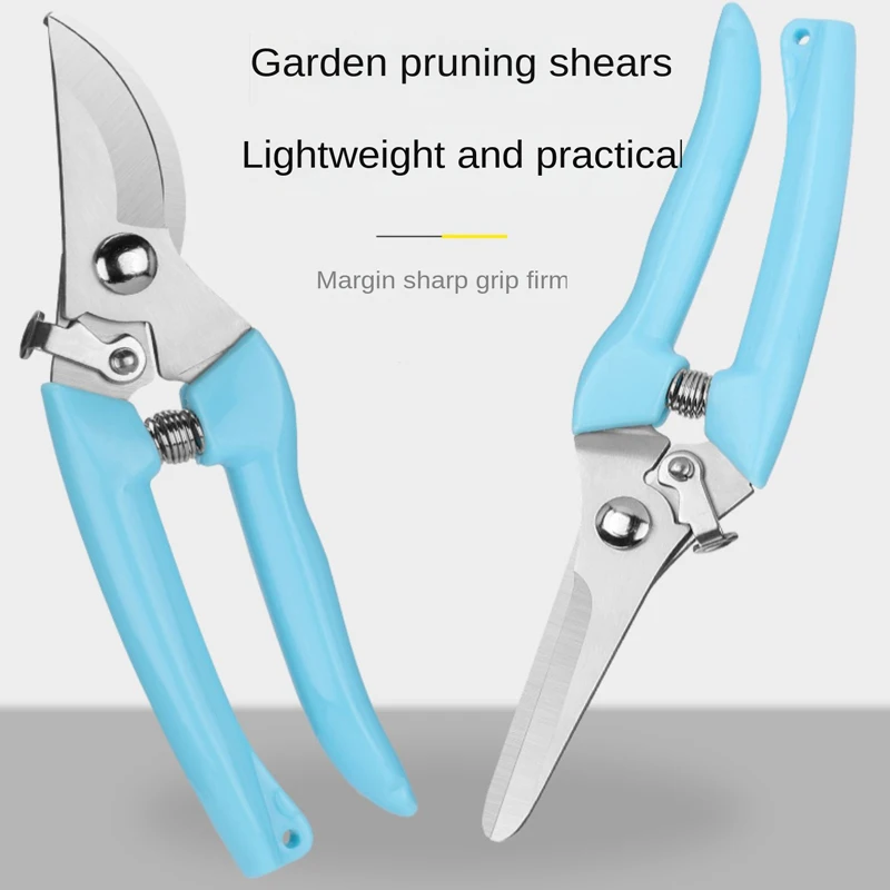 Flower Arrangement Tools Flower Pruning Scissors Stainless Steel Gardening Scissors Orchard Pruning Tools Fruit Picking Tools