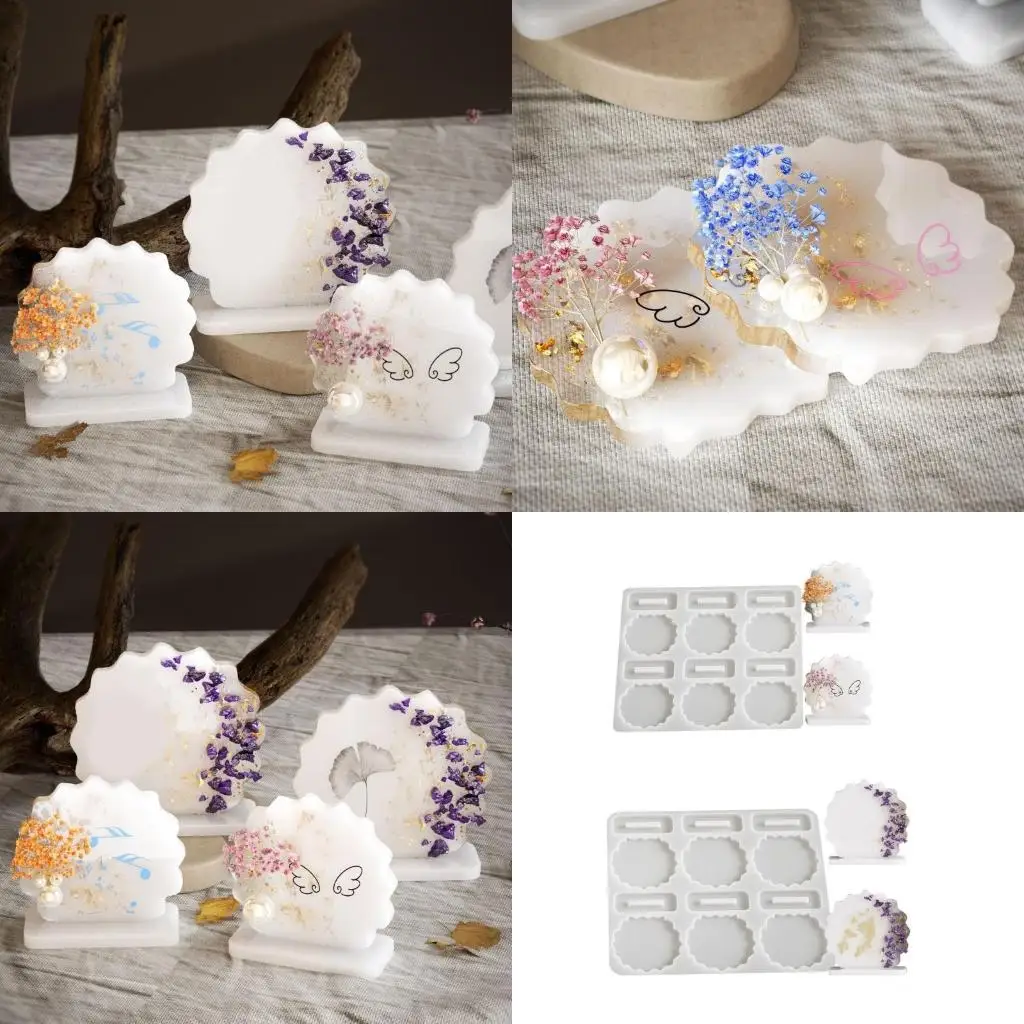 

J78F Photo Frame Mold Reusable Silicone Mold for Crafting Unique Gifts and Decoration