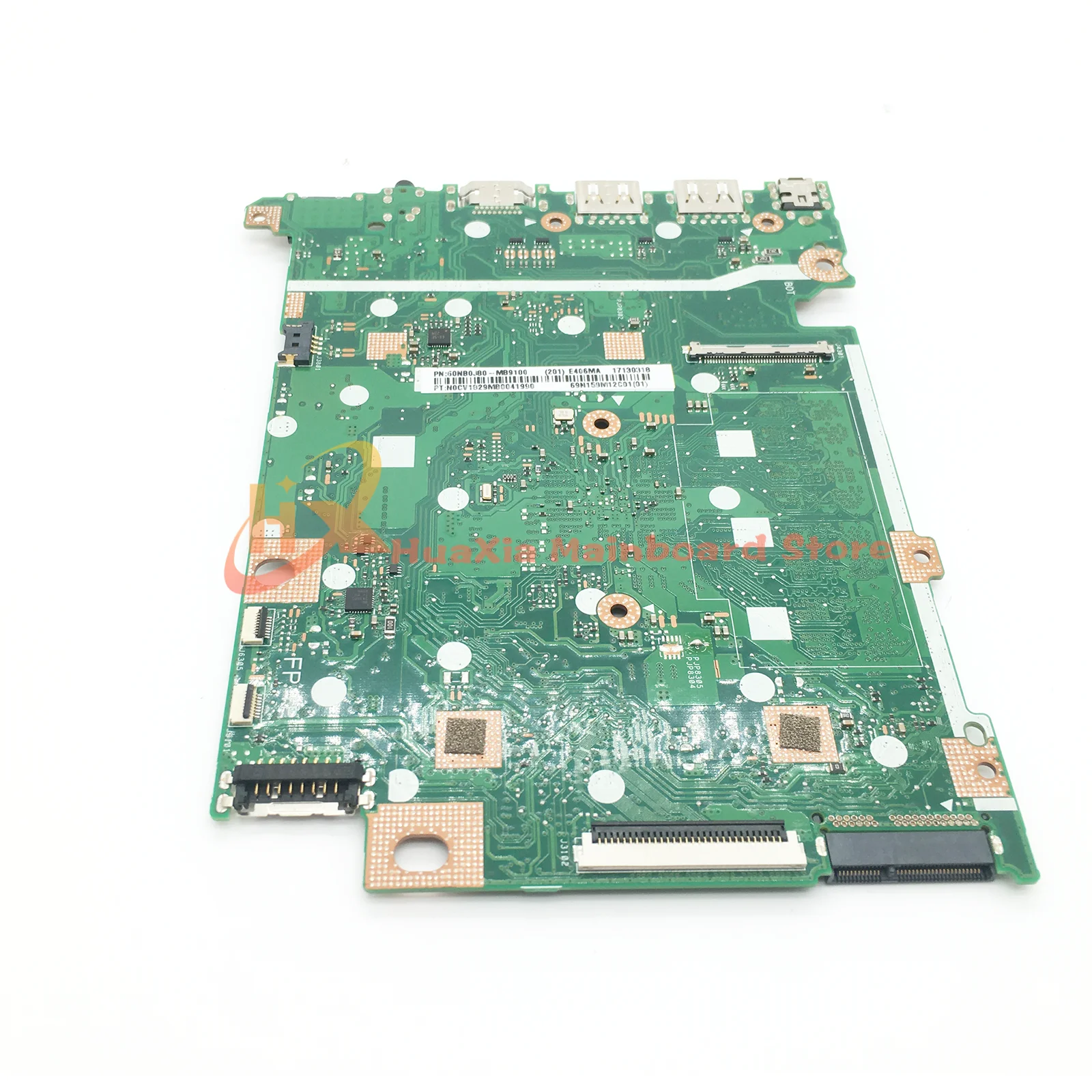 E406MA Notebook Mainboard For ASUS VivoBook Flip 14 R406M L406M E406M Laptop Motherboard RAM-2G/4GB SSD-32G/64G/128G