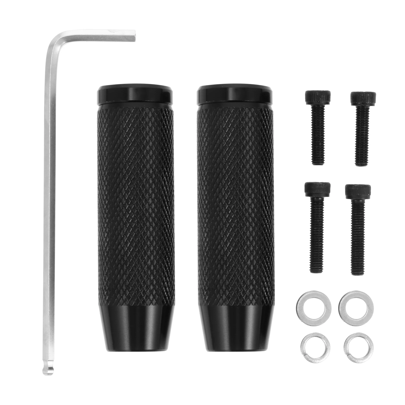 

Bicycle Pedals High Quality Aluminum Durable Wear Resistant Textured Replacement Parts Mountain Bike Pegs Rear Small Axle