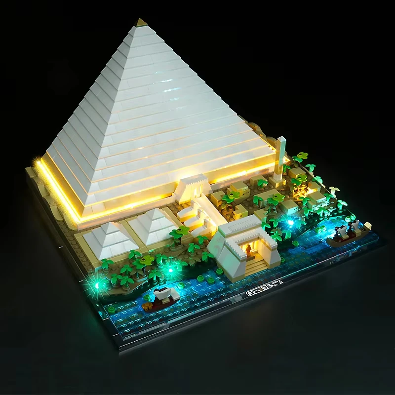 DIY LED Light Kit For LEGO 21058 Triwizard Tournament: The Arrival Buillding Brick Set (Only LED Light,Without Blocks Model)