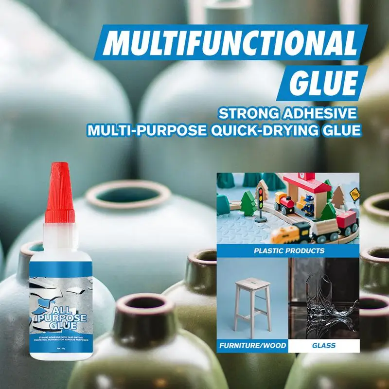 Суперпрочный клей для ремонта древесины, металла, стекла, керамики, Быстросохнущий Универсальный многофункциональный мгновенный склеивающий клей