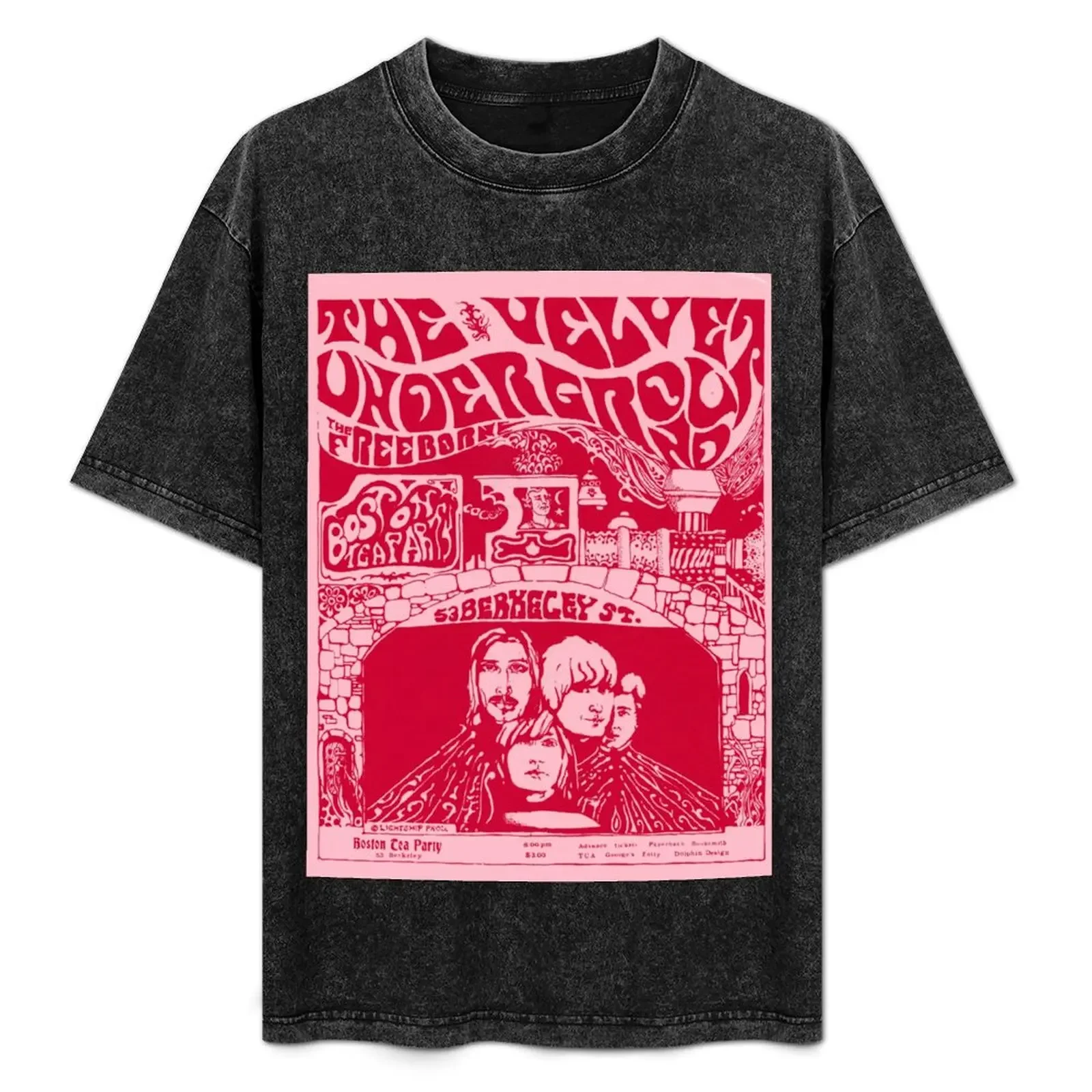 

The Velvet Underground T-Shirt blue archive oversized Personalized t-shirt shirts men