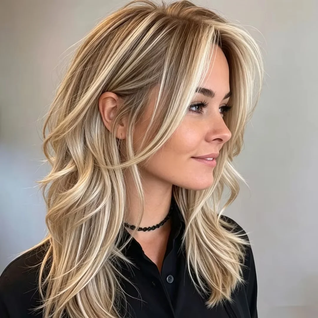 Highlight Blond with for Women 24Inch Body Wave Natural HD Lace Wig Pre-Plucked Transparent Lace Frontal Versatile Hair Wig